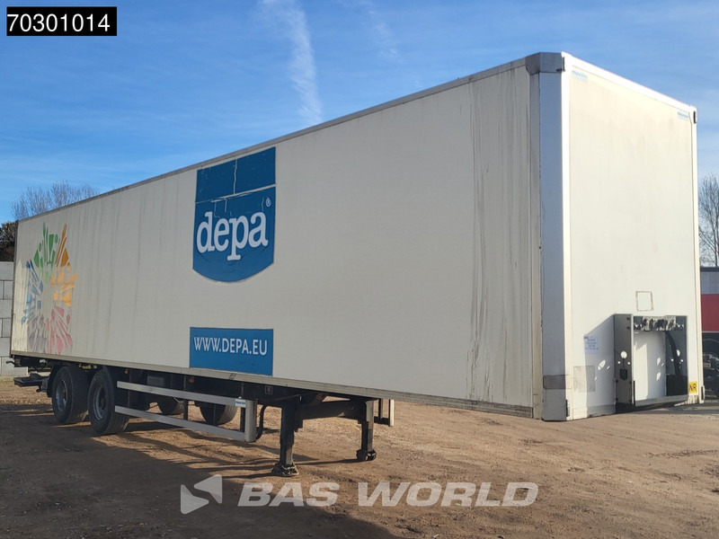 Tracon TO2 Tailgate Steering Axle - Furgonas puspriekabė: foto 3 Tracon TO2 Tailgate Steering Axle - Furgonas puspriekabė: foto 3