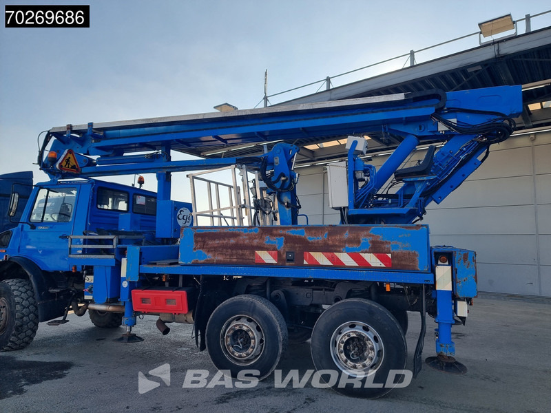 Unimog U2450L 6X6 Unimog Engin EGI TP 226 hubarbeitsbühne Manual Euro 2 - Sunkvežimis su kranu: foto 3 Unimog U2450L 6X6 Unimog Engin EGI TP 226 hubarbeitsbühne Manual Euro 2 - Sunkvežimis su kranu: foto 3