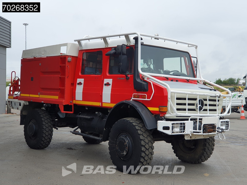 Unimog U5000 4X4 Camiva FIRE TRUCK SUPERSTRUCTURE NOT WORKING Automatic - Gaisrinė mašina: foto 3 Unimog U5000 4X4 Camiva FIRE TRUCK SUPERSTRUCTURE NOT WORKING Automatic - Gaisrinė mašina: foto 3