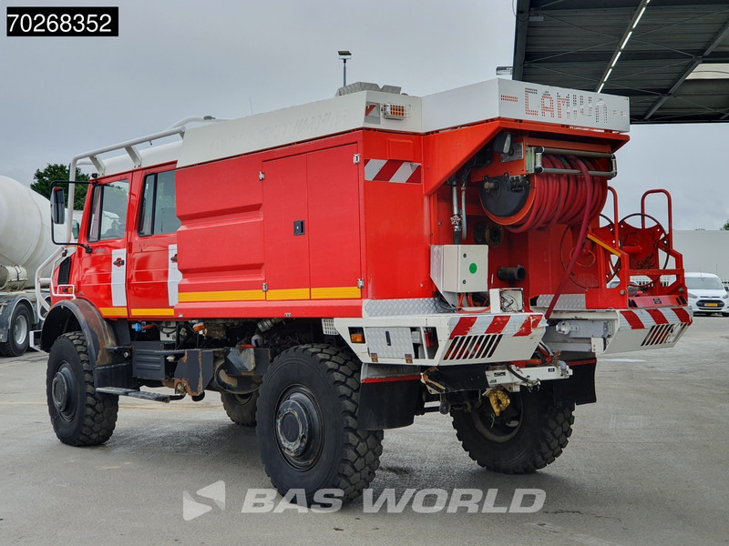 Gaisrinė mašina Unimog U5000 4X4 Camiva FIRE TRUCK SUPERSTRUCTURE NOT WORKING Automatic: foto 9