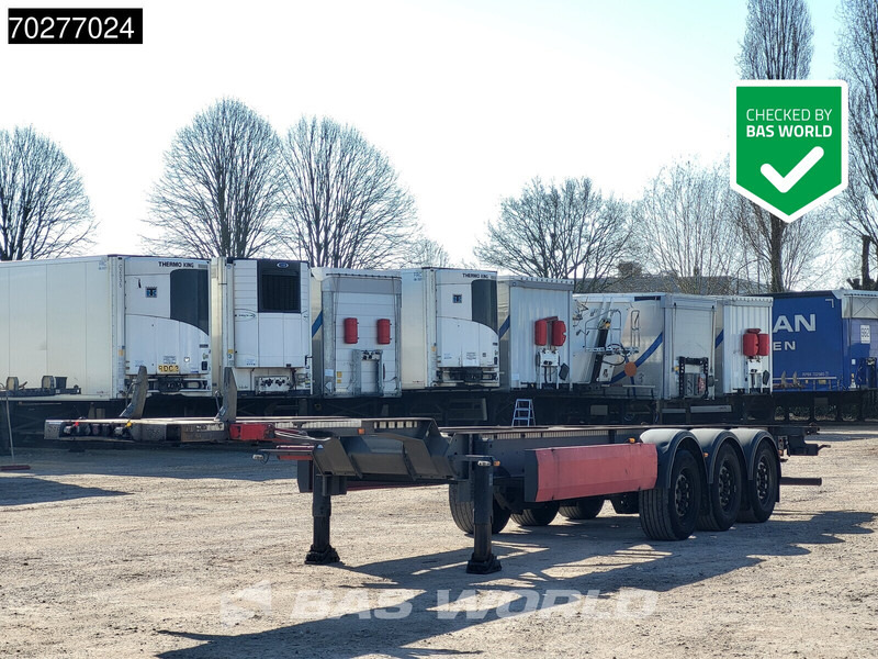 Van Hool 3 axles - Konteineris-vežimus/ Sukeisti kūną puspriekabė: foto 1 Van Hool 3 axles - Konteineris-vežimus/ Sukeisti kūną puspriekabė: foto 1