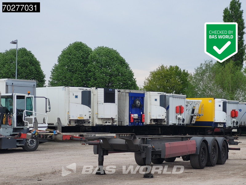 Van Hool 3 axles - Konteineris-vežimus/ Sukeisti kūną puspriekabė: foto 1 Van Hool 3 axles - Konteineris-vežimus/ Sukeisti kūną puspriekabė: foto 1