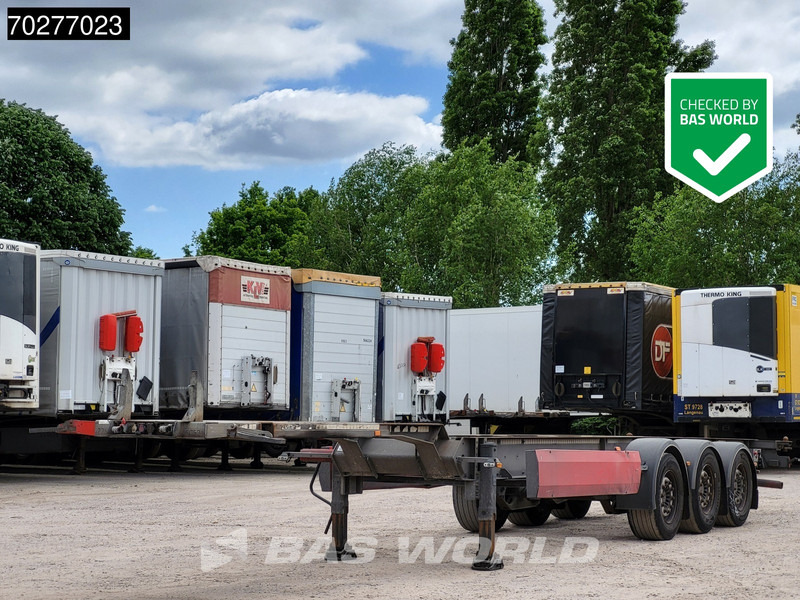 Van Hool 3 axles - Konteineris-vežimus/ Sukeisti kūną puspriekabė: foto 1 Van Hool 3 axles - Konteineris-vežimus/ Sukeisti kūną puspriekabė: foto 1