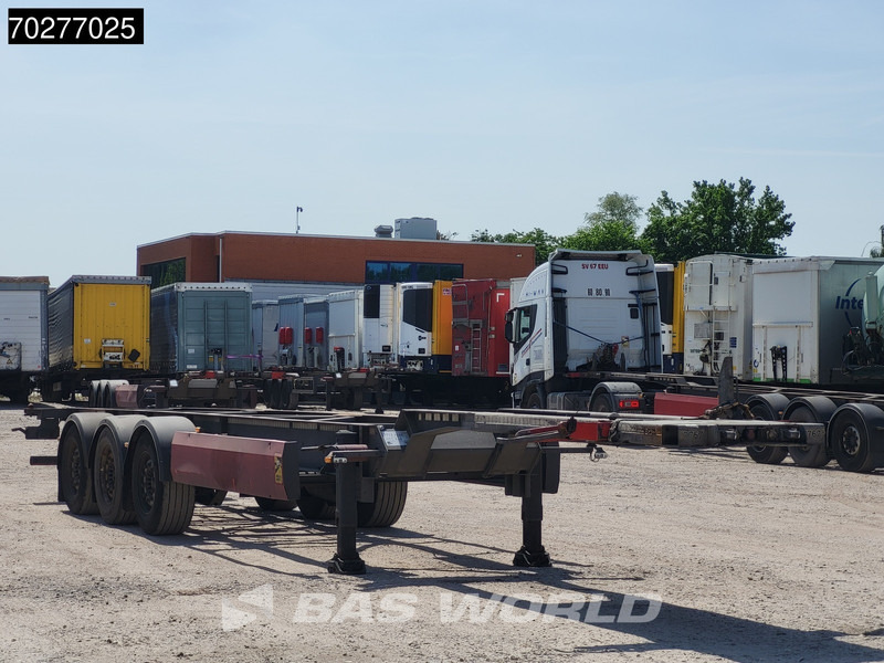 Van Hool 3 axles - Konteineris-vežimus/ Sukeisti kūną puspriekabė: foto 5 Van Hool 3 axles - Konteineris-vežimus/ Sukeisti kūną puspriekabė: foto 5