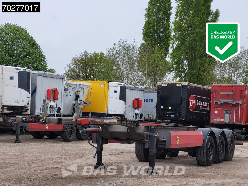 Van Hool 3 axles - Konteineris-vežimus/ Sukeisti kūną puspriekabė: foto 1 Van Hool 3 axles - Konteineris-vežimus/ Sukeisti kūną puspriekabė: foto 1