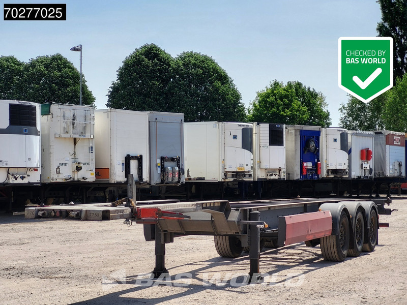 Van Hool 3 axles - Konteineris-vežimus/ Sukeisti kūną puspriekabė: foto 1 Van Hool 3 axles - Konteineris-vežimus/ Sukeisti kūną puspriekabė: foto 1