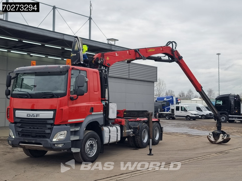 DAF CF 510 6X4 Retarder Big-Axle Holz Kran Palfinger Epsilon S260L82 - Vilkikas: foto 5 DAF CF 510 6X4 Retarder Big-Axle Holz Kran Palfinger Epsilon S260L82 - Vilkikas: foto 5