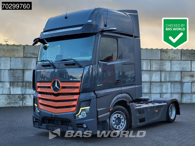 Mercedes-Benz Actros 1842 4X2 GigaSpace Mega Retarder 2xTanks ACC Standklima Euro 6 - Vilkikas: foto 1 Mercedes-Benz Actros 1842 4X2 GigaSpace Mega Retarder 2xTanks ACC Standklima Euro 6 - Vilkikas: foto 1