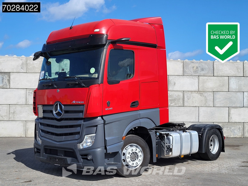 Mercedes-Benz Actros 1845 Actros 4X2 BigSpace 2xTanks Mirror Cam Euro 6 - Vilkikas: foto 1 Mercedes-Benz Actros 1845 Actros 4X2 BigSpace 2xTanks Mirror Cam Euro 6 - Vilkikas: foto 1