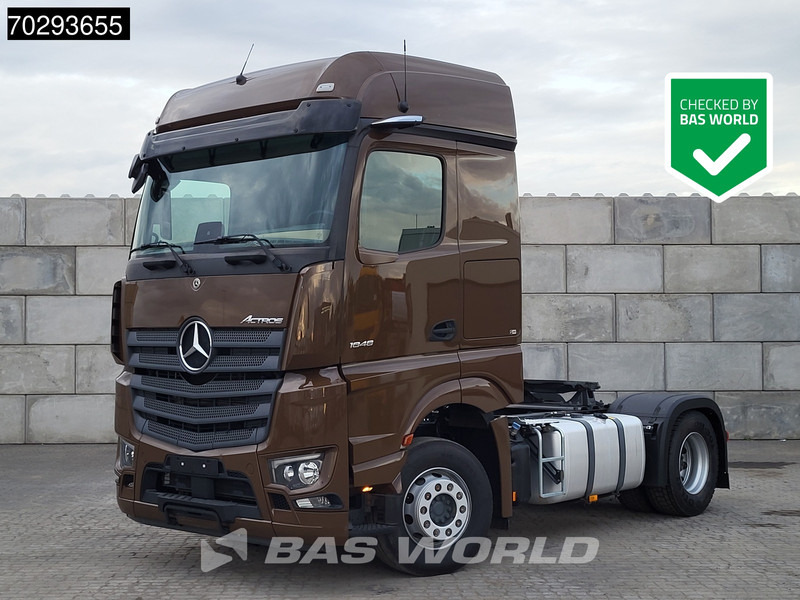 Mercedes-Benz Actros 1848 4X2 BigSpace Retarder 2x Tanks ACC Standklima MirrorCam Euro 6 - Vilkikas: foto 1 Mercedes-Benz Actros 1848 4X2 BigSpace Retarder 2x Tanks ACC Standklima MirrorCam Euro 6 - Vilkikas: foto 1