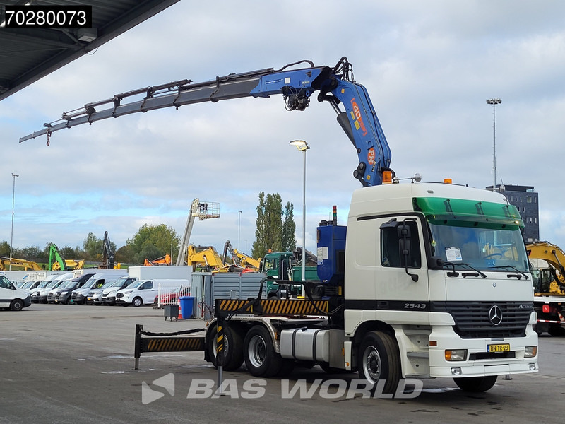 Mercedes-Benz Actros 2543 Actros 6X2 NL-Truck Liftachse 3-Pedals Kran 9x Extensions PM 40 SP 2010 + Winch Euro 3 - Vilkikas: foto 3 Mercedes-Benz Actros 2543 Actros 6X2 NL-Truck Liftachse 3-Pedals Kran 9x Extensions PM 40 SP 2010 + Winch Euro 3 - Vilkikas: foto 3