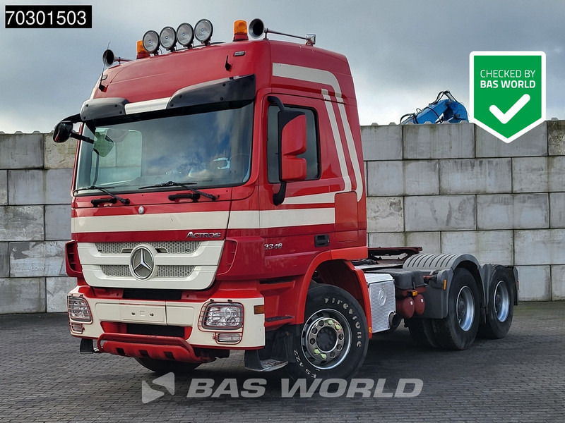 Mercedes-Benz Actros 3346 6X4 MP3! Full-Steel Big-Axle Hydraulik - Vilkikas: foto 1 Mercedes-Benz Actros 3346 6X4 MP3! Full-Steel Big-Axle Hydraulik - Vilkikas: foto 1
