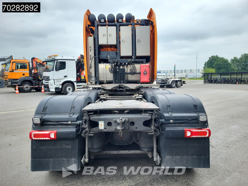 Vilkikas Mercedes-Benz Actros 4163 8X4 180T GigaSpace Retarder Hydrauliek BigAxle Alcoa´s: foto 10