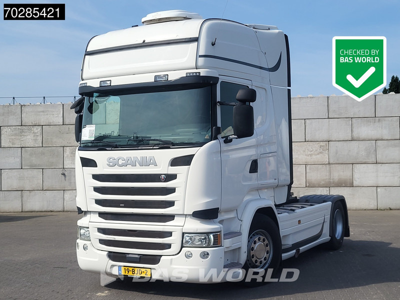 Scania R410 R 4X2 NL-Truck 2xTanks Standklima Xenon Navi Euro 6 - Vilkikas: foto 1 Scania R410 R 4X2 NL-Truck 2xTanks Standklima Xenon Navi Euro 6 - Vilkikas: foto 1