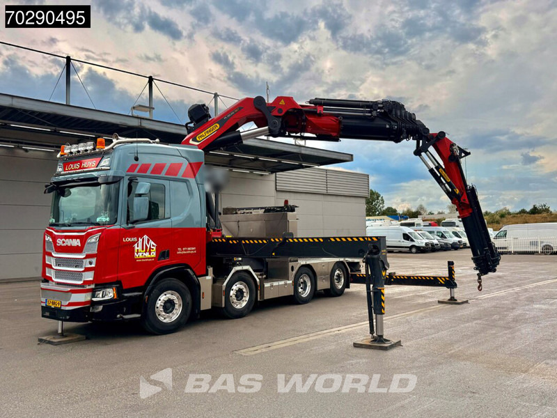 Scania R500 8X2 NL-Truck Palfinger PK165002 TEC 7 Crane Winch Fly-Jib Retarder Lift+steering - Vilkikas: foto 5 Scania R500 8X2 NL-Truck Palfinger PK165002 TEC 7 Crane Winch Fly-Jib Retarder Lift+steering - Vilkikas: foto 5