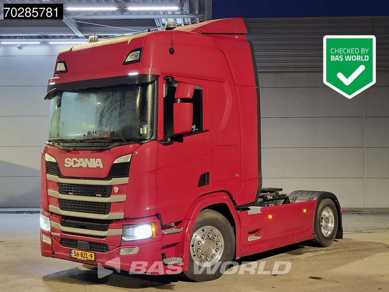 Scania R500 R 4X2 NL-Truck Retarder Hydraulik Alcoa's Leder Standklima - Vilkikas: foto 1 Scania R500 R 4X2 NL-Truck Retarder Hydraulik Alcoa's Leder Standklima - Vilkikas: foto 1