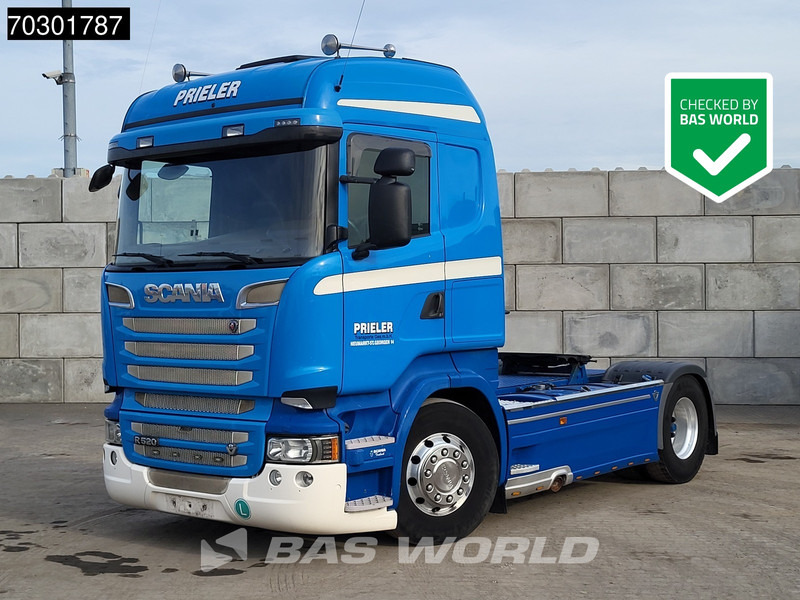 Scania R520 4X2 V8 Retarder 2x Tanks Alcoa Leder - Vilkikas: foto 1 Scania R520 4X2 V8 Retarder 2x Tanks Alcoa Leder - Vilkikas: foto 1