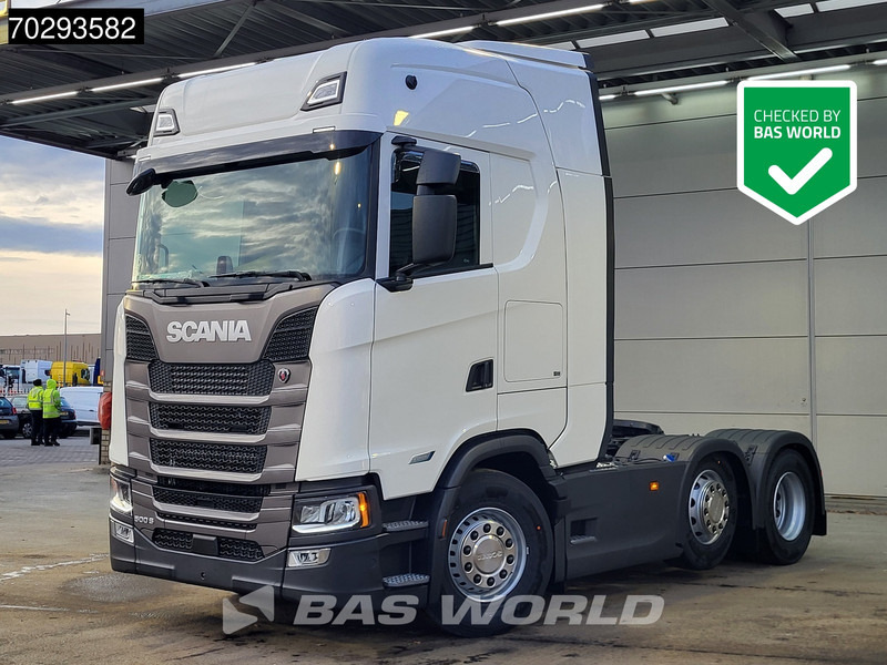 Scania S500 S 6X2 NEW! Retarder Lift+Lenkachse 2x Tanks Full-Air Standklima - Vilkikas: foto 1 Scania S500 S 6X2 NEW! Retarder Lift+Lenkachse 2x Tanks Full-Air Standklima - Vilkikas: foto 1
