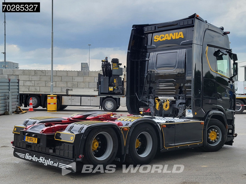 Scania S580 6X2 NL-Truck Retarder Full-Air Hydraulik Standklima ACC Navi LED - Vilkikas: foto 5 Scania S580 6X2 NL-Truck Retarder Full-Air Hydraulik Standklima ACC Navi LED - Vilkikas: foto 5