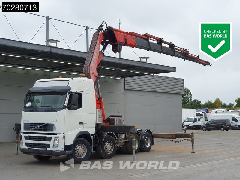 Volvo FH 460 FH 8X4 Manual Fassi F900A XP.27 Crane+Winch Big-Axle Lenkachse Kran Euro 3 - Vilkikas: foto 1 Volvo FH 460 FH 8X4 Manual Fassi F900A XP.27 Crane+Winch Big-Axle Lenkachse Kran Euro 3 - Vilkikas: foto 1