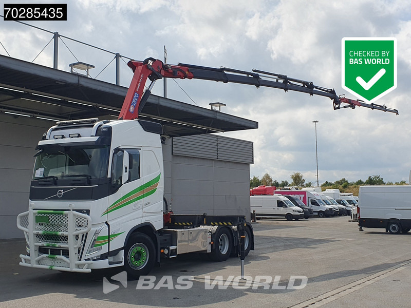 Volvo FH 500 FH 6X4 Full-Air Liftachse HMF 2820K-RCS Crane+JIB Remote Control I-ParkCool VDS LED Kran - Vilkikas: foto 1 Volvo FH 500 FH 6X4 Full-Air Liftachse HMF 2820K-RCS Crane+JIB Remote Control I-ParkCool VDS LED Kran - Vilkikas: foto 1