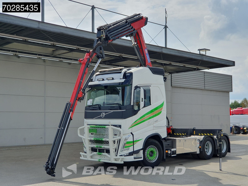 Vilkikas Volvo FH 500 FH 6X4 Full-Air Liftachse HMF 2820K-RCS Crane+JIB Remote Control I-ParkCool VDS LED Kran: foto 8
