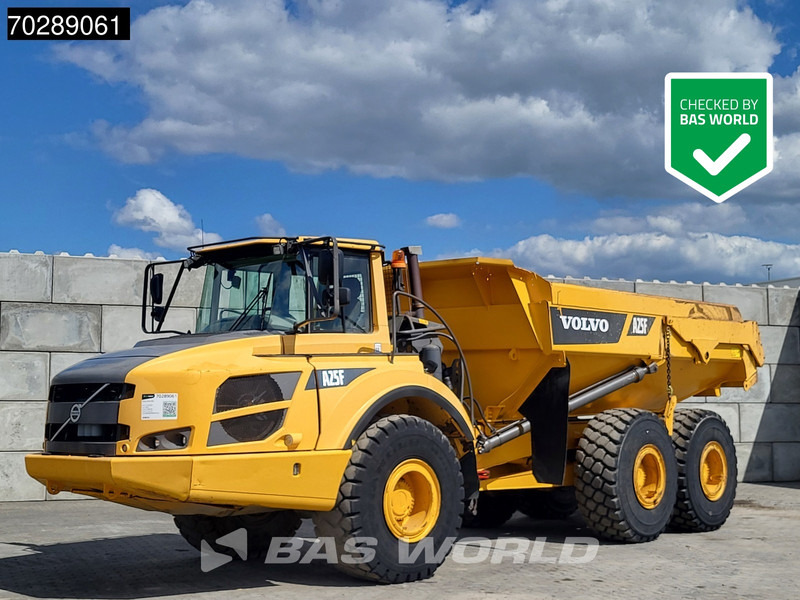 Volvo A25 F - Šarnyrinis savivartis: foto 1 Volvo A25 F - Šarnyrinis savivartis: foto 1