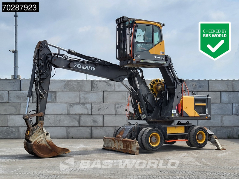 Volvo EW220 E - Ratinis ekskavatorius: foto 1 Volvo EW220 E - Ratinis ekskavatorius: foto 1