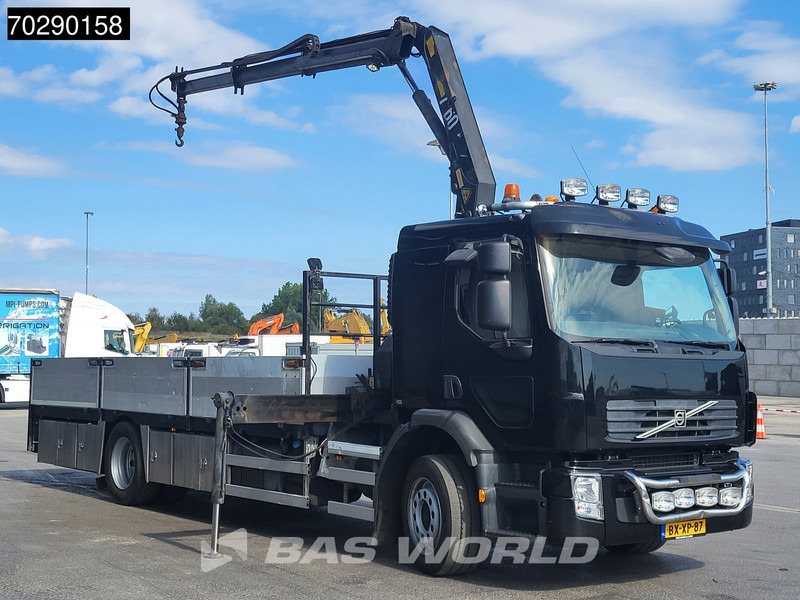 Volvo FE 240 4X2 HMF 760 K2 Kran Crane Remote control Manual Euro 5 - Platforminis/ Bortinis sunkvežimis, Sunkvežimis su kranu: foto 3 Volvo FE 240 4X2 HMF 760 K2 Kran Crane Remote control Manual Euro 5 - Platforminis/ Bortinis sunkvežimis, Sunkvežimis su kranu: foto 3