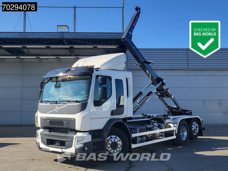 Volvo FE 320 6X2 NEW HIAB 21Tons Abrollkipper Lift+Lenkachse Automatic Euro 6 - Hook-lift sunkvežimis: foto 1 Volvo FE 320 6X2 NEW HIAB 21Tons Abrollkipper Lift+Lenkachse Automatic Euro 6 - Hook-lift sunkvežimis: foto 1