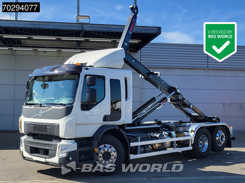 Volvo FE 320 6X2 NEW HIAB 21Tons Abrollkipper Lift+Lenkachse Automatic Euro 6 - Hook-lift sunkvežimis: foto 1 Volvo FE 320 6X2 NEW HIAB 21Tons Abrollkipper Lift+Lenkachse Automatic Euro 6 - Hook-lift sunkvežimis: foto 1
