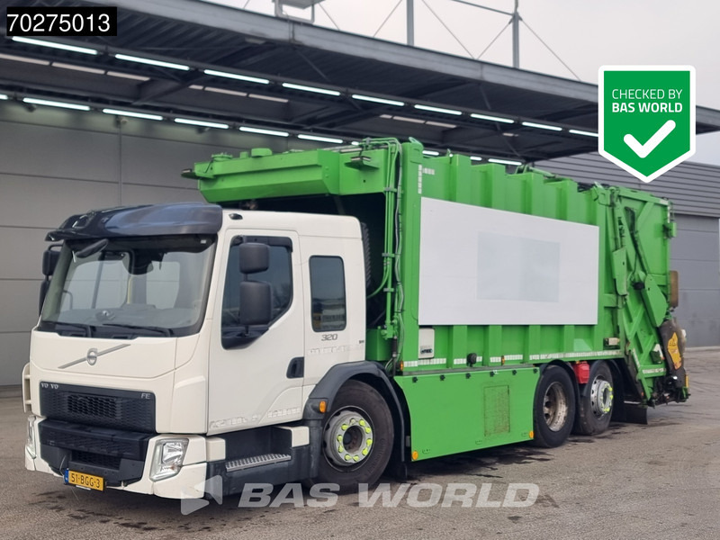 Volvo FE 320 6X2 NL-Truck Lenkachse MOL Pusher IID Aufbau Euro 6 - Šiukšliavežis: foto 1 Volvo FE 320 6X2 NL-Truck Lenkachse MOL Pusher IID Aufbau Euro 6 - Šiukšliavežis: foto 1