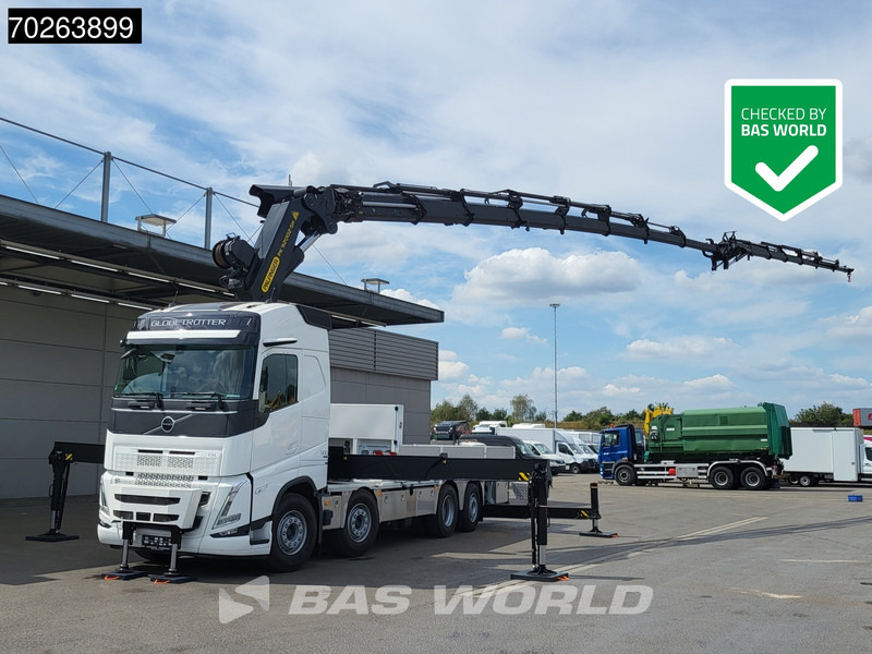 Volvo FH 500 8X2 NEW! Palfinger PK92002 SH 8+6 JIB Crane Kran 3.5t Winch Lift+Steering Axle - Platforminis/ Bortinis sunkvežimis, Sunkvežimis su kranu: foto 1 Volvo FH 500 8X2 NEW! Palfinger PK92002 SH 8+6 JIB Crane Kran 3.5t Winch Lift+Steering Axle - Platforminis/ Bortinis sunkvežimis, Sunkvežimis su kranu: foto 1
