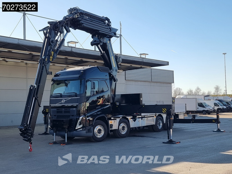 Volvo FH 500 8X2 Palfinger PK110002 SH Crane + Fly-Jib Winch VEB+ Euro 6 - Platforminis/ Bortinis sunkvežimis, Sunkvežimis su kranu: foto 3 Volvo FH 500 8X2 Palfinger PK110002 SH Crane + Fly-Jib Winch VEB+ Euro 6 - Platforminis/ Bortinis sunkvežimis, Sunkvežimis su kranu: foto 3