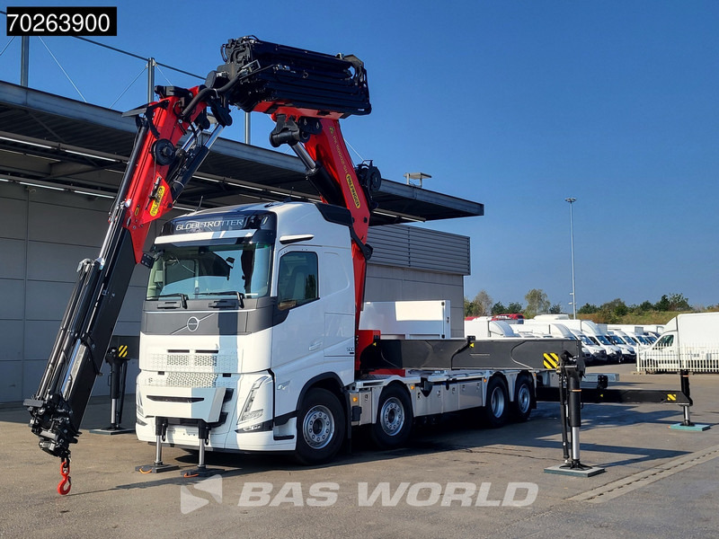Volvo FH 500 8X2 Palfinger PK110002 SH Crane + Fly-Jib Winch VEB+ Euro 6 - Platforminis/ Bortinis sunkvežimis, Sunkvežimis su kranu: foto 5 Volvo FH 500 8X2 Palfinger PK110002 SH Crane + Fly-Jib Winch VEB+ Euro 6 - Platforminis/ Bortinis sunkvežimis, Sunkvežimis su kranu: foto 5