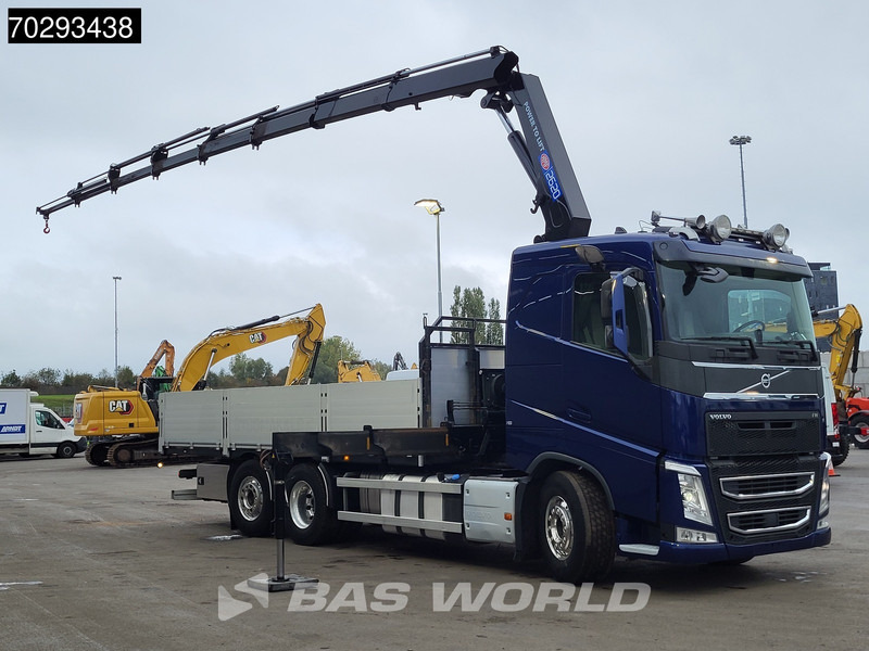 Volvo FH 500 FH 6X2 HMF 2620K-RC Crane Xenon Lift+Steering-Axle Automatic Euro 6 - Platforminis/ Bortinis sunkvežimis, Sunkvežimis su kranu: foto 3 Volvo FH 500 FH 6X2 HMF 2620K-RC Crane Xenon Lift+Steering-Axle Automatic Euro 6 - Platforminis/ Bortinis sunkvežimis, Sunkvežimis su kranu: foto 3