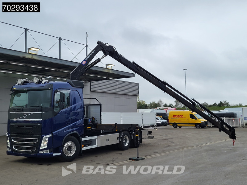 Volvo FH 500 FH 6X2 HMF 2620K-RC Crane Xenon Lift+Steering-Axle Automatic Euro 6 - Platforminis/ Bortinis sunkvežimis, Sunkvežimis su kranu: foto 5 Volvo FH 500 FH 6X2 HMF 2620K-RC Crane Xenon Lift+Steering-Axle Automatic Euro 6 - Platforminis/ Bortinis sunkvežimis, Sunkvežimis su kranu: foto 5