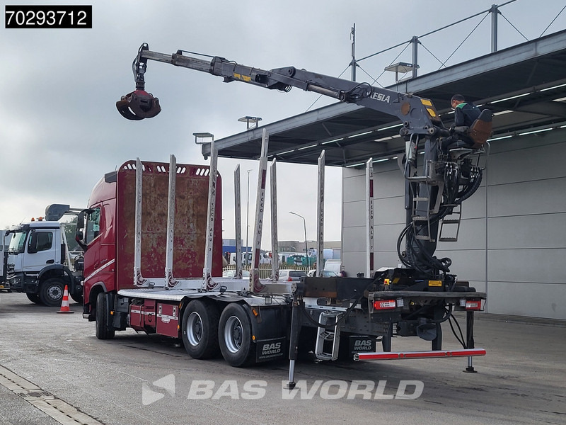 Volvo FH 540 FH 6X4 Kesla 2112ZT Crane Retarder Big-Axle I-ParkCool Xenon Euro 6 - Miškovežis, Sunkvežimis su kranu: foto 2 Volvo FH 540 FH 6X4 Kesla 2112ZT Crane Retarder Big-Axle I-ParkCool Xenon Euro 6 - Miškovežis, Sunkvežimis su kranu: foto 2