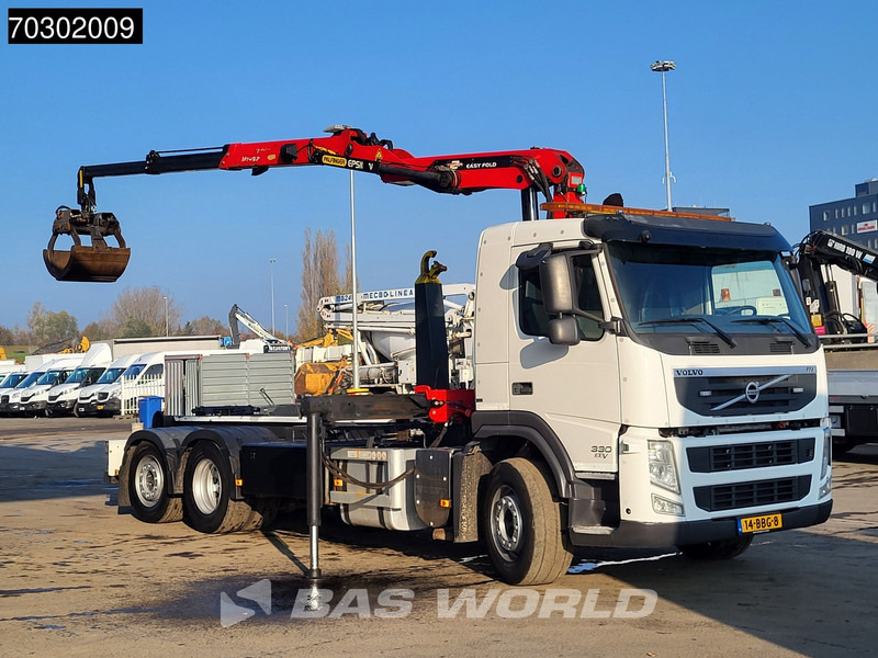 Volvo FM 330 FM 6X2 Palfinger Epsilon Z-Crane VDL Hook Lift+Steering Axle - Hook-lift sunkvežimis, Sunkvežimis su kranu: foto 3 Volvo FM 330 FM 6X2 Palfinger Epsilon Z-Crane VDL Hook Lift+Steering Axle - Hook-lift sunkvežimis, Sunkvežimis su kranu: foto 3