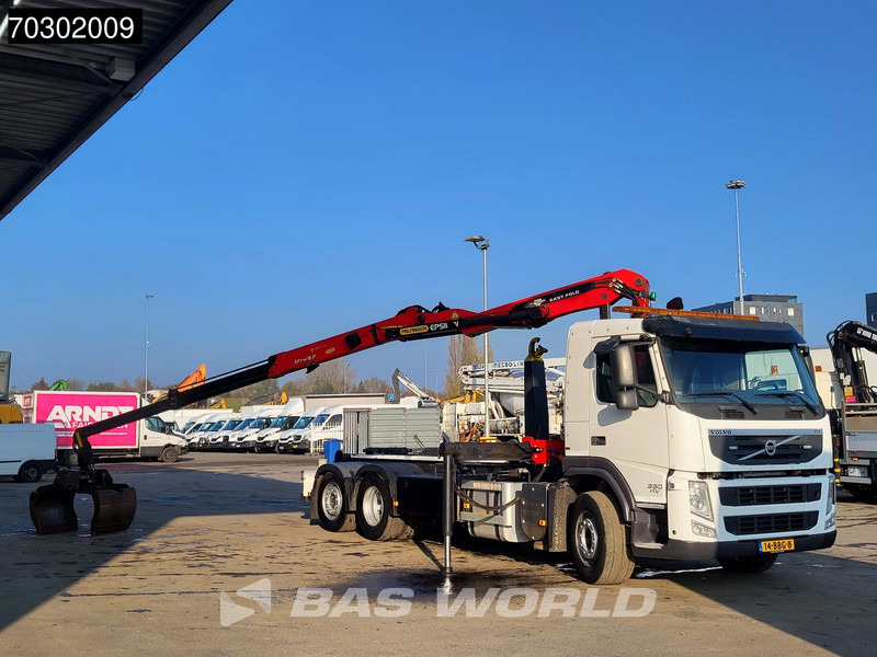 Volvo FM 330 FM 6X2 Palfinger Epsilon Z-Crane VDL Hook Lift+Steering Axle - Hook-lift sunkvežimis, Sunkvežimis su kranu: foto 5 Volvo FM 330 FM 6X2 Palfinger Epsilon Z-Crane VDL Hook Lift+Steering Axle - Hook-lift sunkvežimis, Sunkvežimis su kranu: foto 5