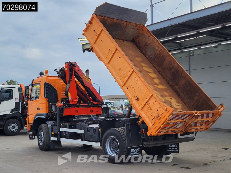 Volvo FM 340 FM 4X4 4x4 Crane Palfinger PK10501 Tipper Big-Axle Full Steel - Savivartis sunkvežimis, Sunkvežimis su kranu: foto 5 Volvo FM 340 FM 4X4 4x4 Crane Palfinger PK10501 Tipper Big-Axle Full Steel - Savivartis sunkvežimis, Sunkvežimis su kranu: foto 5
