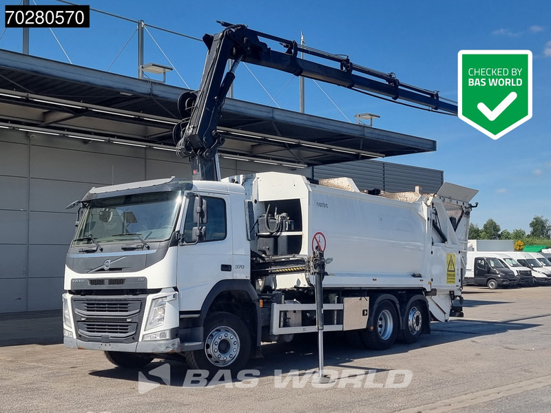 Volvo FM 370 6X2 Hiab X-Hipro 162 Kran GeesinkNorba Lift+Lenkachse VEB Euro 6 - Šiukšliavežis: foto 1 Volvo FM 370 6X2 Hiab X-Hipro 162 Kran GeesinkNorba Lift+Lenkachse VEB Euro 6 - Šiukšliavežis: foto 1