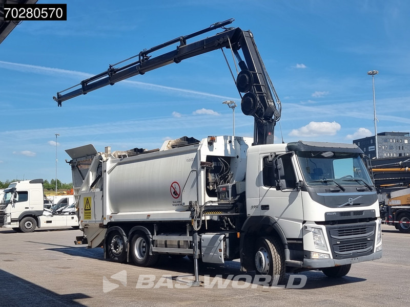 Volvo FM 370 6X2 Hiab X-Hipro 162 Kran GeesinkNorba Lift+Lenkachse VEB Euro 6 - Šiukšliavežis: foto 3 Volvo FM 370 6X2 Hiab X-Hipro 162 Kran GeesinkNorba Lift+Lenkachse VEB Euro 6 - Šiukšliavežis: foto 3