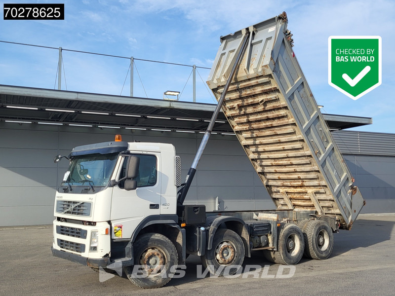 Volvo FM 400 8X4 16m3 tipper Manual Big-Axle VEB+ Euro 4 - Savivartis sunkvežimis: foto 1 Volvo FM 400 8X4 16m3 tipper Manual Big-Axle VEB+ Euro 4 - Savivartis sunkvežimis: foto 1