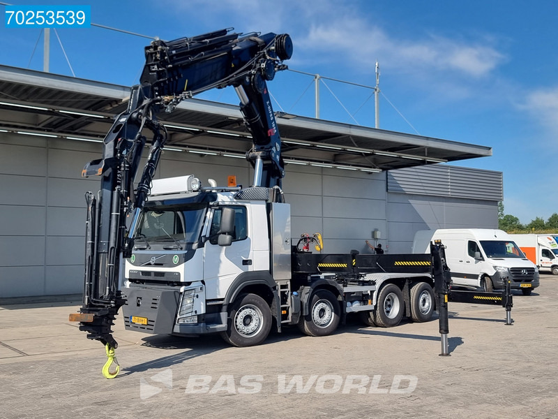 Volvo FM 420 8X2 Repaired Damage Hiab X-Hipro 1058E-6 Kran Crane Lift-Lenkachse - Konteineris-vežimus/ Sukeisti kūną sunkvežimis, Sunkvežimis su kranu: foto 5 Volvo FM 420 8X2 Repaired Damage Hiab X-Hipro 1058E-6 Kran Crane Lift-Lenkachse - Konteineris-vežimus/ Sukeisti kūną sunkvežimis, Sunkvežimis su kranu: foto 5