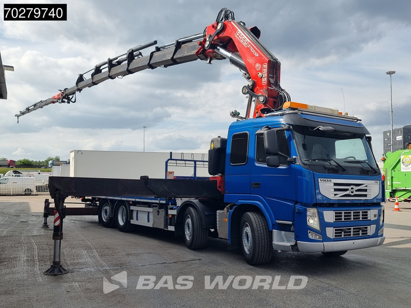Volvo FM 450 8X2 FASSI 100 Ton/Meter Crane Kran 7 + 6 Jib Lift+steering Axle Euro 5 - Platforminis/ Bortinis sunkvežimis, Sunkvežimis su kranu: foto 3 Volvo FM 450 8X2 FASSI 100 Ton/Meter Crane Kran 7 + 6 Jib Lift+steering Axle Euro 5 - Platforminis/ Bortinis sunkvežimis, Sunkvežimis su kranu: foto 3