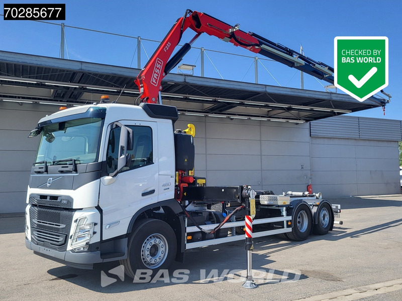 Volvo FM 460 6X2 - Hook-lift sunkvežimis, Sunkvežimis su kranu: foto 1 Volvo FM 460 6X2 - Hook-lift sunkvežimis, Sunkvežimis su kranu: foto 1