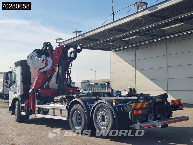 Nauja Hook-lift sunkvežimis, Sunkvežimis su kranu Volvo FM 460 6X2 Palfinger Q150Z96 Epsilon Kran + PHT20SLD5 hooklift VEB Euro 6: foto 14