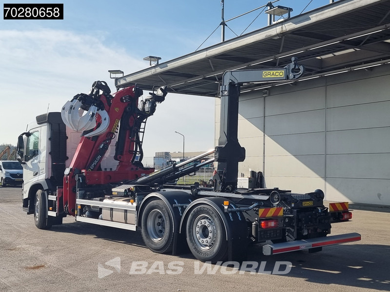 Nauja Hook-lift sunkvežimis, Sunkvežimis su kranu Volvo FM 460 6X2 Palfinger Q150Z96 Epsilon Kran + PHT20SLD5 hooklift VEB Euro 6: foto 11