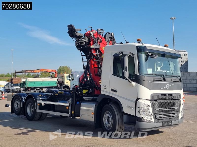 Nauja Hook-lift sunkvežimis, Sunkvežimis su kranu Volvo FM 460 6X2 Palfinger Q150Z96 Epsilon Kran + PHT20SLD5 hooklift VEB Euro 6: foto 10